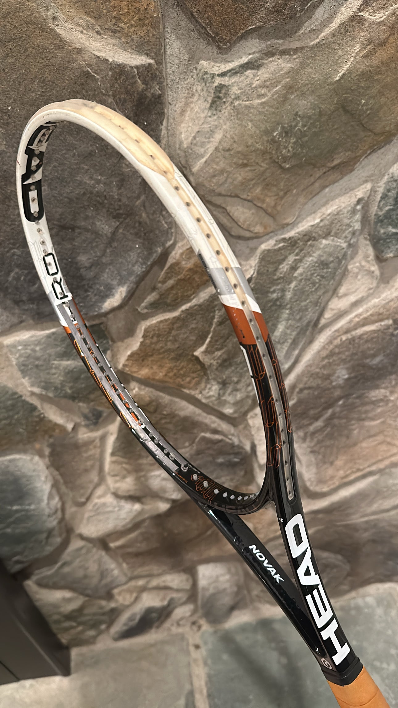 Novak Djokovic Match Used Racquet