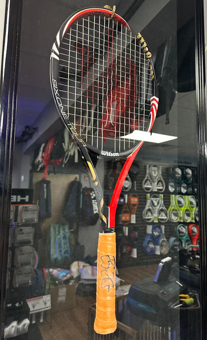 Roger Federer Match Used & Signed Racquet