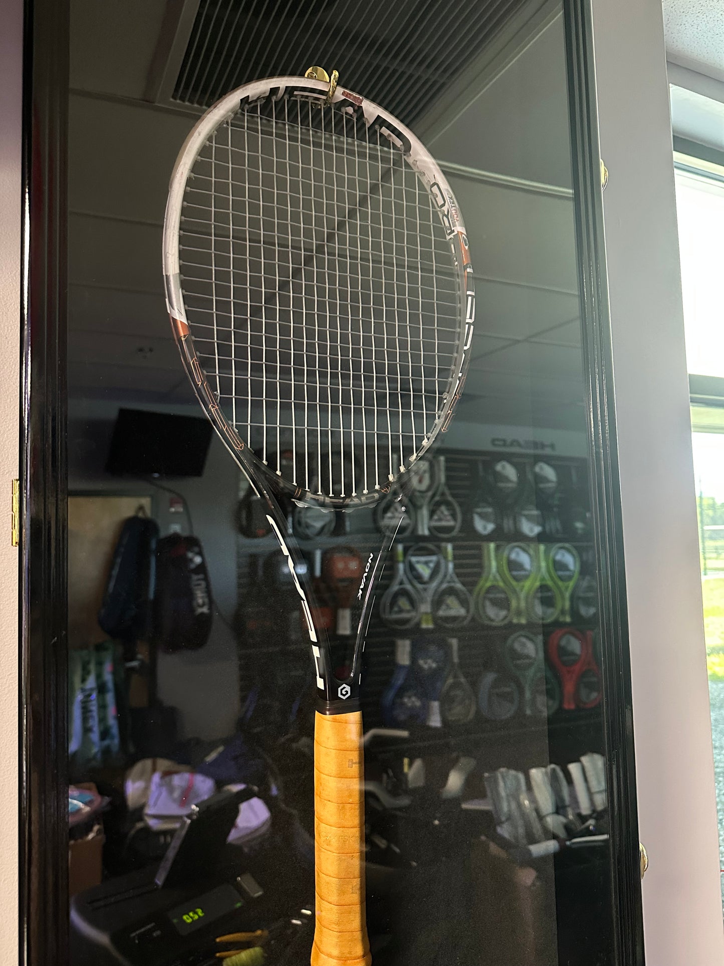 Novak Djokovic Match Used Racquet